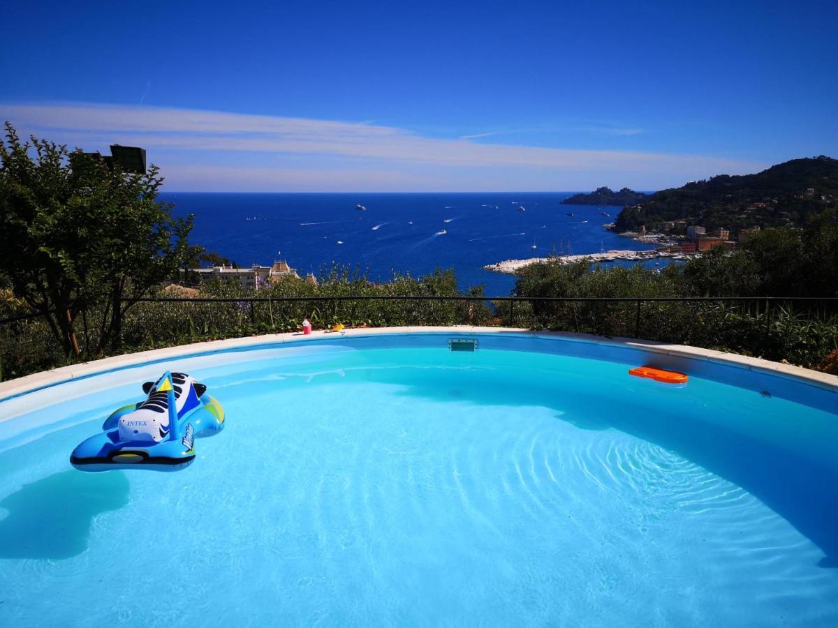 L'Uliveto Di Santa Con Piscina Villa Santa Margherita Ligure Exteriör bild